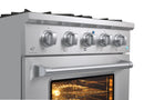 Vezeni 30-Inch Reminiscia Gas Range in Stainless Steel (VRN3006)