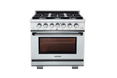 Vezeni 36-Inch Randolph Gas Range in Stainless Steel (VRN3601)