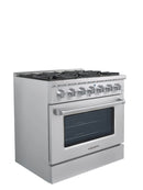 Vezeni 36-Inch Reminiscia Gas Range in Stainless Steel (VRN3607)
