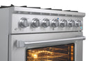 Vezeni 36-Inch Reminiscia Gas Range in Stainless Steel (VRN3607)