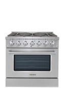 Vezeni 36-Inch Reminiscia Gas Range in Stainless Steel (VRN3607)