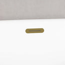 Kingston Brass 55" Acrylic Oval Double Ended Freestanding Tub with Drain, Glossy White/Brushed Brass (VT7DE552823C427)