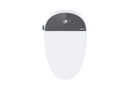 Vezeni Concert Collection Smart Toilet in Grey (VTA001-GY)