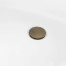 Kingston Brass 66" Acrylic Oval Double Ended Pedestal Tub with Drain (No Faucet Drillings), Glossy White/Antique Brass (VTDE663124C423)