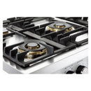Verona Ultima 36-Inch Dual Fuel Range with 5 Sealed Burners in White (VUFSGE365W)