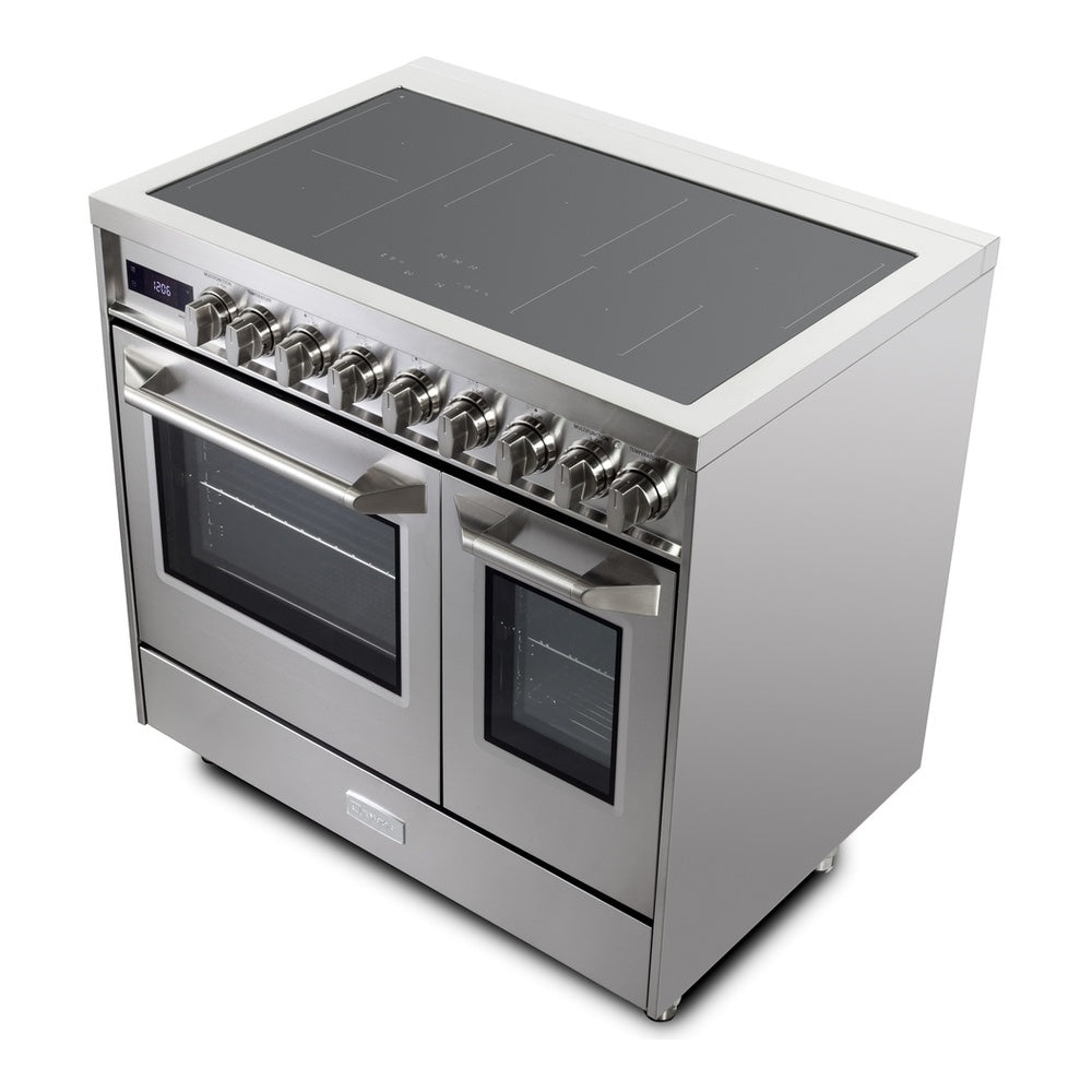 Verona Ultima 36-inch induction range VUFSIE365DSS side profile