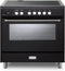 Verona Ultima 36-Inch Induction Range with 5 Element Burners in Matte Black (VUFSIE365E)