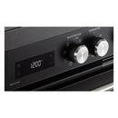 Verona 2-Piece Appliance Package - 36-Induction Range with 5 Element Burners and Wall Mount Range Hood in Black