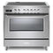 Verona Ultima 36-Inch Induction Range with 5 Element Burners in Stainless Steel (VUFSIE365SS)