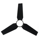 Parrot Uncle Vaczon 42-Inch DC Motor Modern Downrod Ceiling Fan with LED Light and Remote Control (VZA01A116BK)