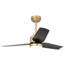 Parrot Uncle Vaczon 42-Inch 3-Blades Modern Ceiling Fan with Remote Control and LED Light