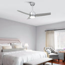 Parrot Uncle Vaczon 42-Inch 3-Blades Modern Ceiling Fan with Remote Control and LED Light