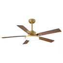 Parrot Uncle Vaczon 52-Inch Double-sided Blades Modern Ceiling Fan with Remote Control and LED Light