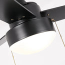 Parrot Uncle 42-Inch Vaczon 3 Blades Traditional Ceiling Fan with Pull Chain (VZA01B101A)