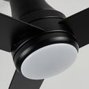 Parrot Uncle Vaczon 48-Inch 3 Blades Flush Mount Ceiling Fan with Lighting and Remote Control (VZA01B102A)