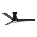 Parrot Uncle Vaczon 48-Inch 3 Blades Flush Mount Ceiling Fan with Lighting and Remote Control (VZA01B102A)