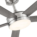 Parrot Uncle Vaczon 48-Inch 5 Blades Industrial DC Motor Ceiling Fan with LED Lighting and Remote Control