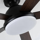 Parrot Uncle 52-Inch Vaczon Ceiling Fan with LED Light and Remote Control (VZA01B106A-BLE)