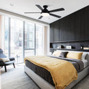 Parrot Uncle 52-Inch Vaczon Ceiling Fan with LED Light and Remote Control (VZA01B106A-BLE)