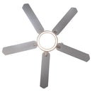Parrot Uncle Vaczon 52-Inch Double-sided Blades Flush Mount LED Ceiling Fan with APP and Remote Control (VZA01N105A-BLE)
