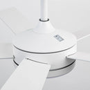 Parrot Uncle Vaczon 48-Inch 5 Blades Industrial DC Motor Ceiling Fan with LED Lighting and Remote Control