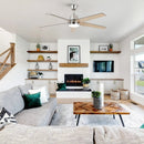 Parrot Uncle 52-Inch Vaczon 5 Blades Ceiling Fan with LED Light and Remote Control
