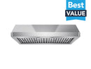 Victory Verona 36-Inch 1000 CFM Under Cabinet Range Hood with Remote Blower (Verona-36-RB)