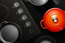 ROBAM 30-Inch 4 Burners Ceramic Glass Cooktop in Black Tempered Glass (W412)