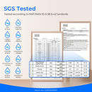 Waterdrop Reverse Osmosis Water Filter Countertop, Alkaline Minerals, Countertop Reverse Osmosis System, 3:1 Pure to Drain, Reduce PFAS, No Installation Required, BPA Free (WD-K19-SFK)