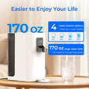 Waterdrop Reverse Osmosis Water Filter Countertop, Alkaline Minerals, Countertop Reverse Osmosis System, 3:1 Pure to Drain, Reduce PFAS, No Installation Required, BPA Free (WD-K19-SFK)