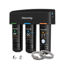 Waterdrop Layer Under Sink Water Filter System, Under Sink Water Filtration System, Reduces PFAS, PFOA/PFOS, Fluoride, Chlorine, Bad Taste & Odor, NSF/ANSI 42 Certified Element, USA Tech (WD-TSA-10)