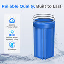 Waterdrop 5 Micron 2-Stage Whole House Water Filtration System, Reduce Lead, Chlorine, Odor, Taste (WD-WHF21-PG-N)