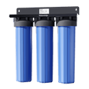 Waterdrop 3-Stage Whole House Water Filter System,Reduce Iron & Manganese,with Carbon & Sediment Filters,7-Stage Filtration,Reduce Lead,Chlorine,Odor,5 Micron WHF3T-FG,1" Inlet/Outlet (WD-WHF3T-FG)