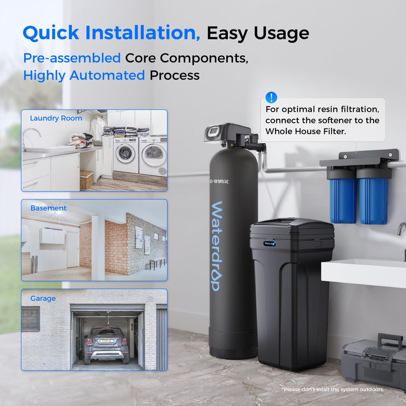 Waterdrop Water Softener System (WD-WHR01)