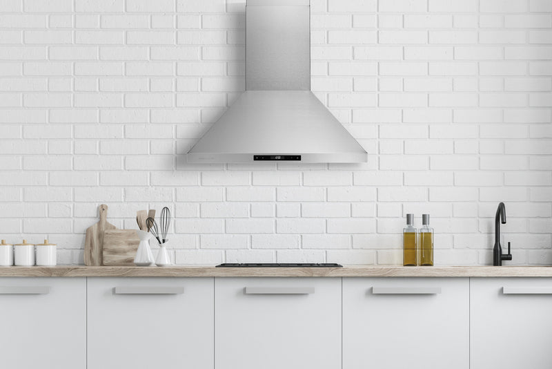Hauslane Wall Mount Touch Control Range Hood with Stainless Steel Filters in Stainless Steel (WM-538SS)