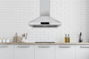 Hauslane Wall Mount Touch Control Range Hood with Stainless Steel Filters in Stainless Steel (WM-538SS)