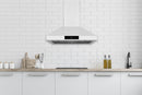 Hauslane Wall Mount Touch Control Range Hood with Stainless Steel Filters in Stainless Steel (WM-538SS)