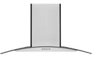 Hauslane Wall Mount Range Hood with Tempered Glass and Stainless Steel (WM-600SS)