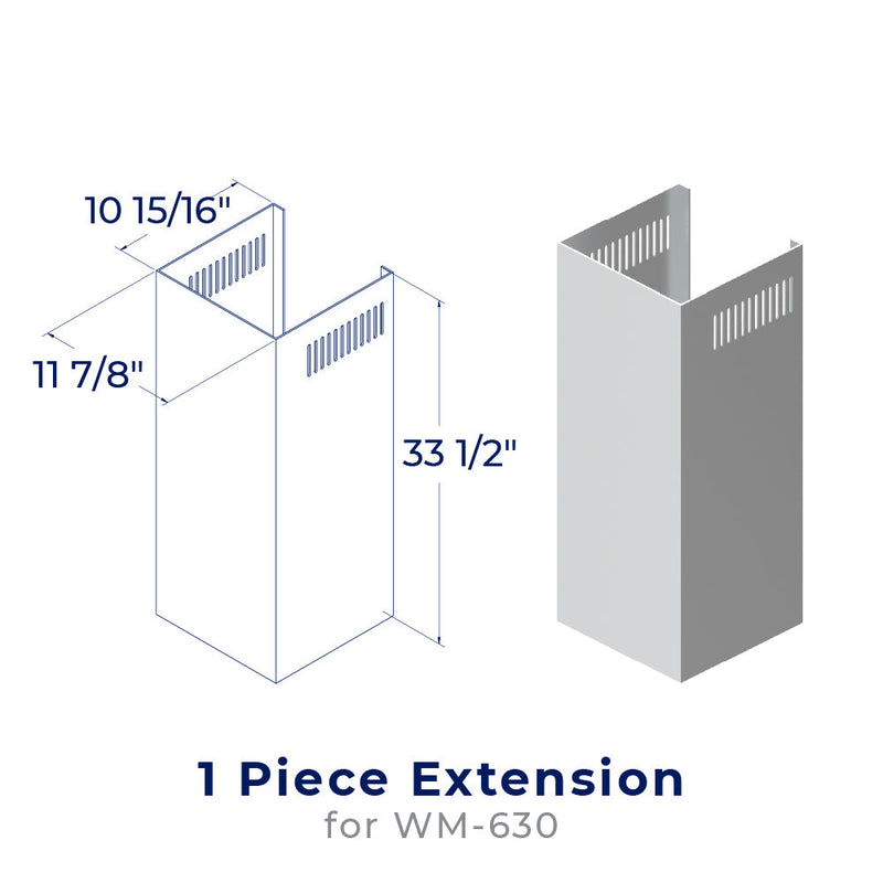 Hauslane Chimney Extension for WM630 (CHE007)