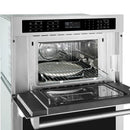 Cosmo 30-Inch Electric Microwave Wall Oven Combination in Stainless Steel (COS-WOMCR302SS)