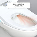 TUSHY Aura Smart Bidet Seat with Temperature Control for Seat, Water & Dryer, Instant Warm Water, Auto Open and Soft Close Lid