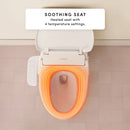 TUSHY Cloud Electronic Bidet Heated Toilet Seat with Warm Water, Air Dryer, Soft Close Lid, and Night Light