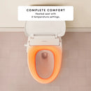 TUSHY Cloud+ Electronic Bidet Heated Toilet Seat with Intelligent Remote, Personal Settings, Warm Water, Air Dryer, Automatic Deodorizer & Night Light