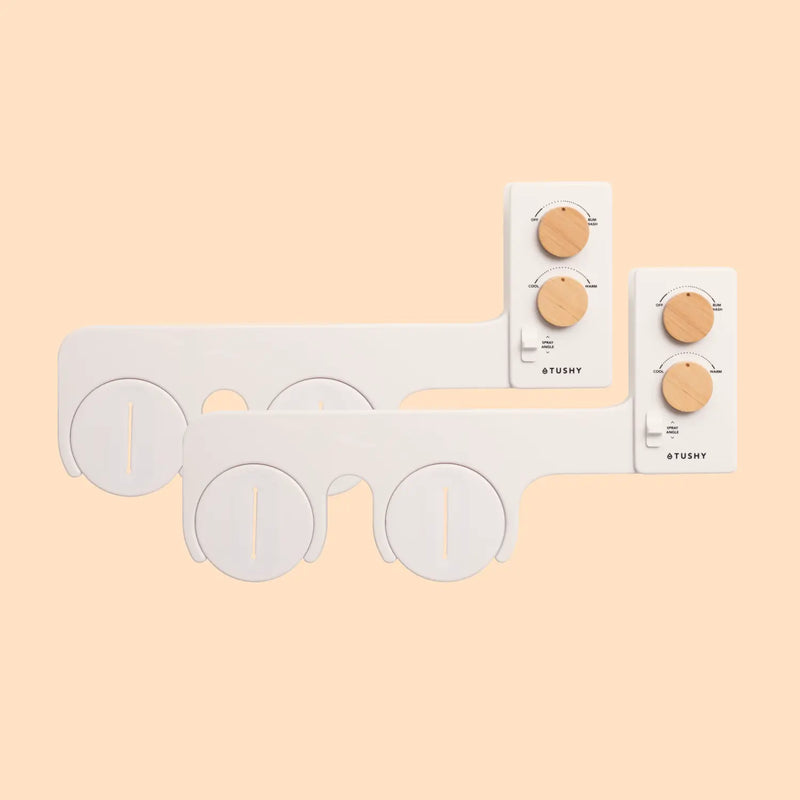 TUSHY Spa 3.0 Premium Bidet Attachment, Dual Temp Cold & Warm Water, Self Cleaning, Adjustable Pressure Nozzle & Angle Control