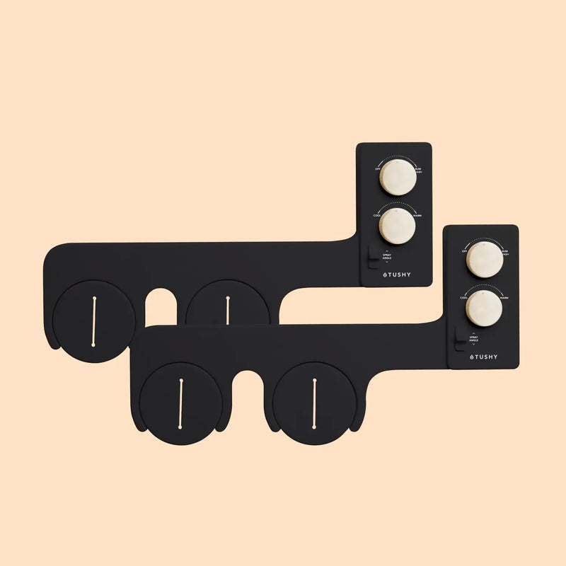 TUSHY Spa 3.0 Premium Bidet Attachment, Dual Temp Cold & Warm Water, Self Cleaning, Adjustable Pressure Nozzle & Angle Control