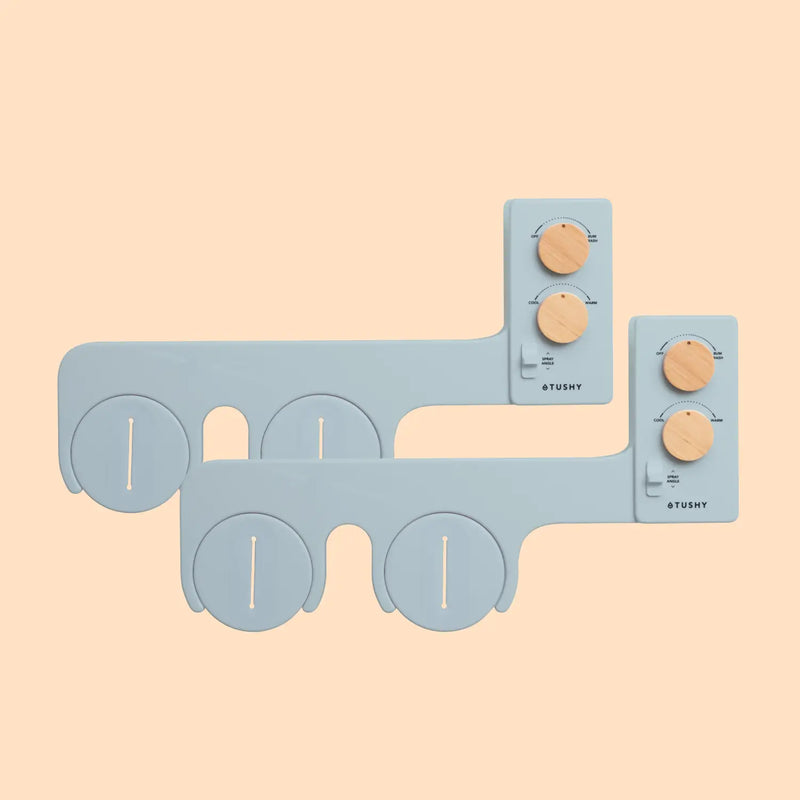 TUSHY Spa 3.0 Premium Bidet Attachment, Dual Temp Cold & Warm Water, Self Cleaning, Adjustable Pressure Nozzle & Angle Control