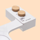 TUSHY Spa 3.0 Premium Bidet Attachment, Dual Temp Cold & Warm Water, Self Cleaning, Adjustable Pressure Nozzle & Angle Control