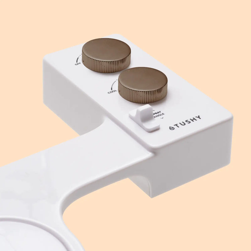 TUSHY Spa 3.0 Premium Bidet Attachment, Dual Temp Cold & Warm Water, Self Cleaning, Adjustable Pressure Nozzle & Angle Control
