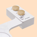 TUSHY Spa 3.0 Premium Bidet Attachment, Dual Temp Cold & Warm Water, Self Cleaning, Adjustable Pressure Nozzle & Angle Control
