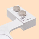 TUSHY Spa 3.0 Premium Bidet Attachment, Dual Temp Cold & Warm Water, Self Cleaning, Adjustable Pressure Nozzle & Angle Control